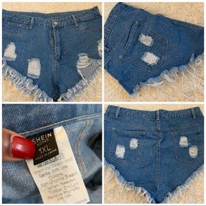 💙BLUE WOMEN SHEIN SHORT SHORTS💙